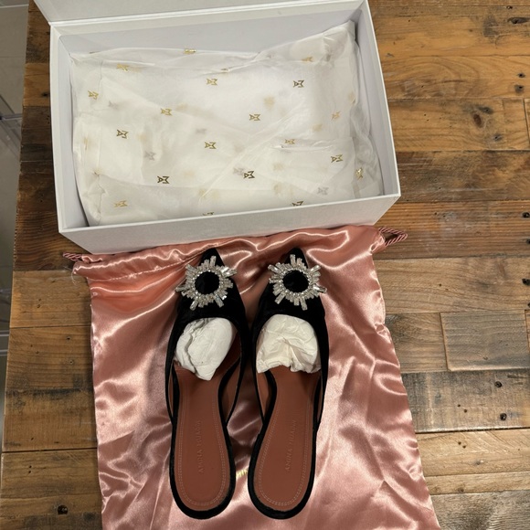 Amina Muaddi Begum Mules - Picture 5 of 6